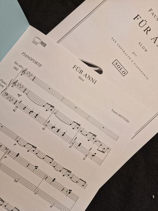 F. Bottoni - FüR ANNI, slow Sax Contralto e Piano