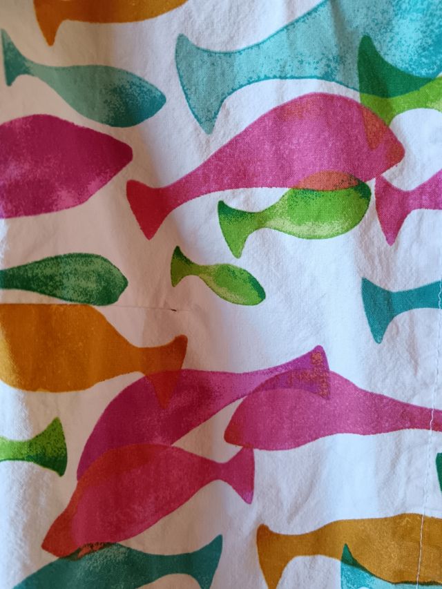 Camisa verano estampada peces