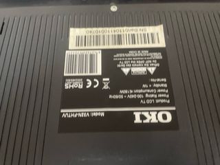 TV Oki 32" - Televisor Negro
+ soporte instalación