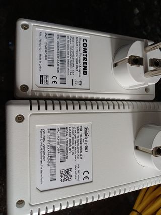 2 PLC COMTREND. Transmisión de datos por enchufes