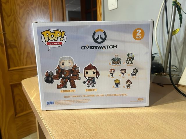 Funko Pop! Overwatch: Reinhardt Brigitte 2-pack