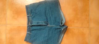 Shorts vaqueros mujer - Azul