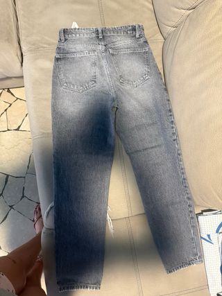 Jeans Zara grigi usati