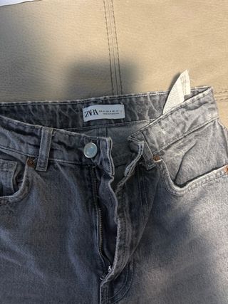 Jeans Zara grigi usati