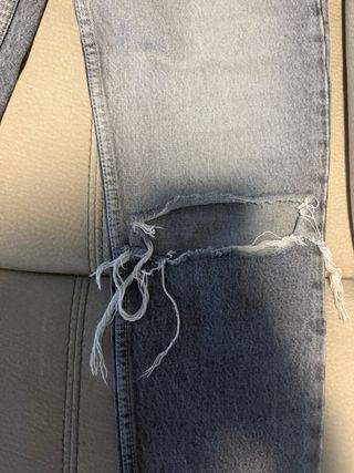 Jeans Zara grigi usati