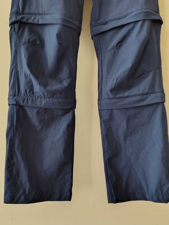 Pantalones trekking niño, 2 alturas