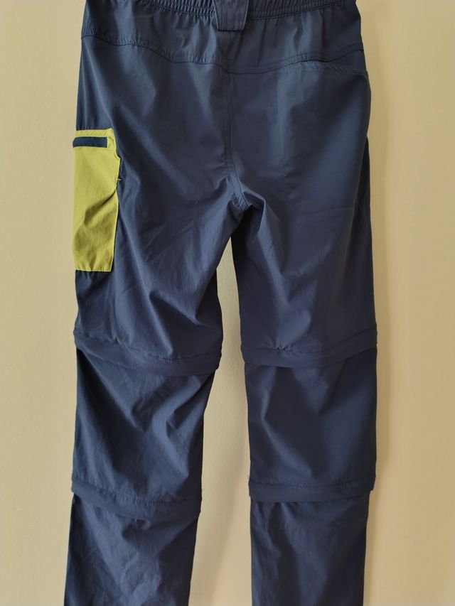 Pantalones trekking niño, 2 alturas