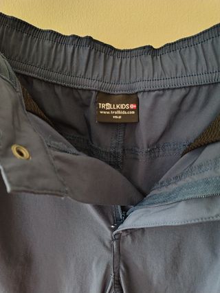 Pantalones trekking niño, 2 alturas