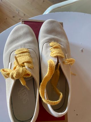 Zapatillas Vans Beige Talla 38