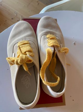 Zapatillas Vans Beige Talla 38