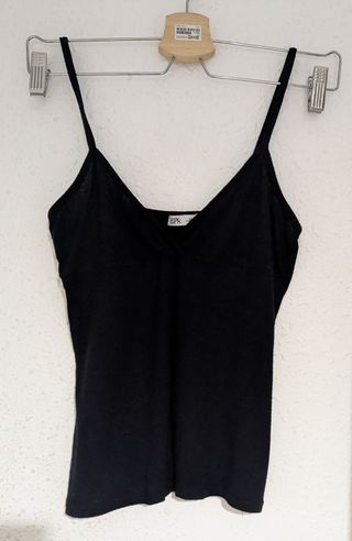 Camiseta corta de tirantes - Talla S