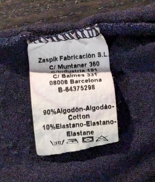 Camiseta corta de tirantes - Talla S