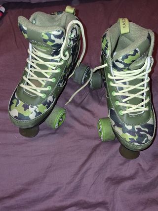 Patines infantiles camuflaje - talla 35/36
