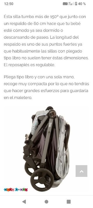 Silla paseo Tuc Tuc - Estrellas