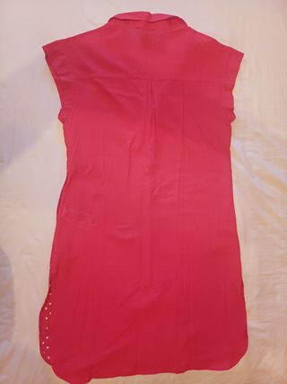 Vestido rojo Cortefiel - Talla L