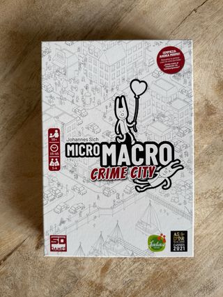 Micro Macro Crime City: Juego de Mesa Nuevo