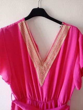 Mono rosa vestir verano