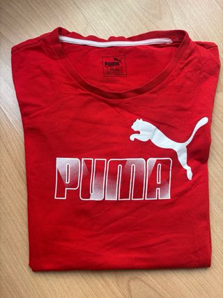 Pack 2 Camisetas Puma como nuevas - rojo y gris he