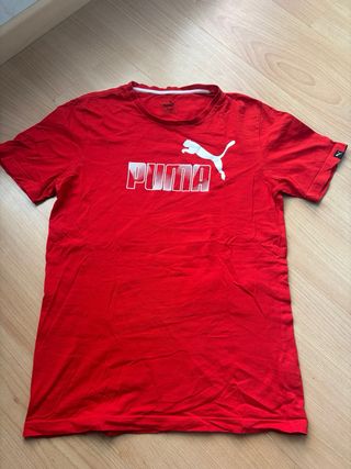 Pack 2 Camisetas Puma como nuevas - rojo y gris he