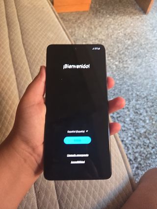 Samsung Galaxy A71 - móvil negro