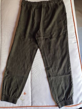 Pantalón rizado