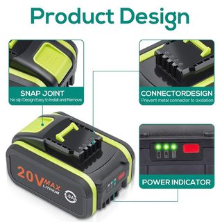 Batería Worx 20V Max - 4.0Ah