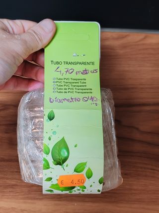 Tubo PVC transparente