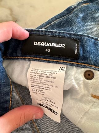 DSQUARED2 Vaqueros rotos S