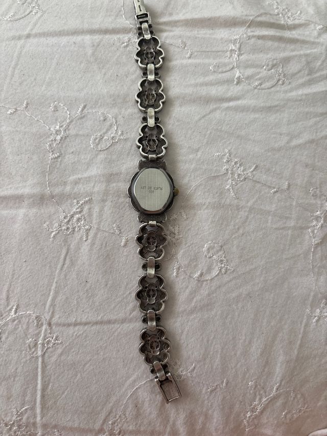 Reloj pulsera antiguo plata ley 925.