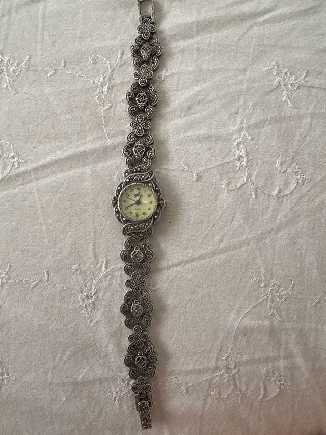 Reloj pulsera antiguo plata ley 925.