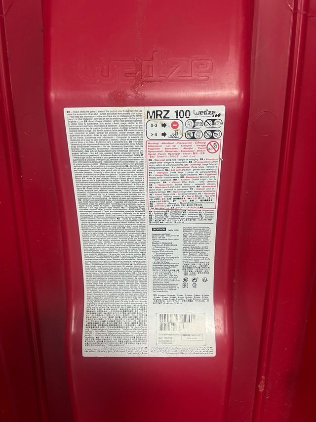 Trineo MRZ 100 Wed'ze