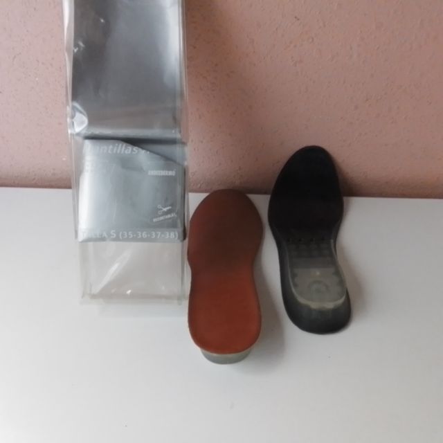 Plantillas ortopédicas talla S (35-38)