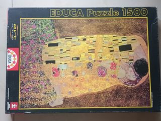 Puzzle Educa 1500 piezas El Beso de Gustav Klimt