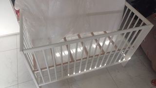 Berço bebé branco - Mini cama