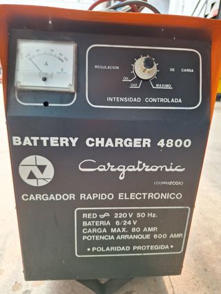 Cargador baterías Cargatronic 4800