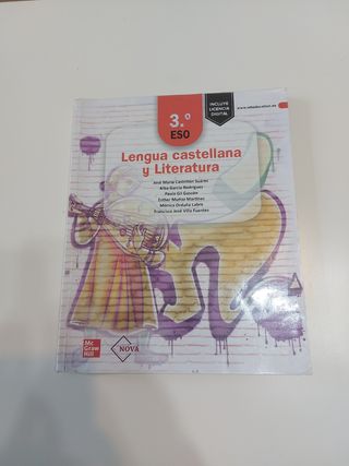 Lengua castellana y Literatura 3.º ESO. NOVA: NOVA