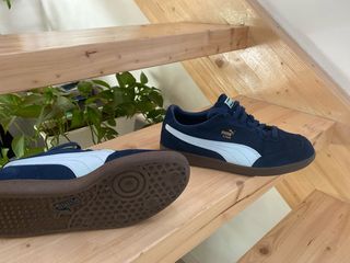 Zapatillas Puma Liga - Azul/Blanco