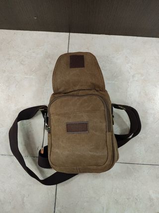 Bandolera hombre lona