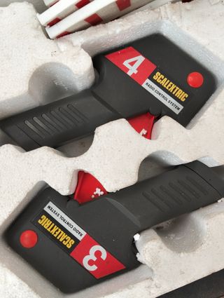 Scalextric antiguo: caja y circuito