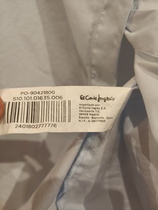 Camisa mujer El Corte Inglés 