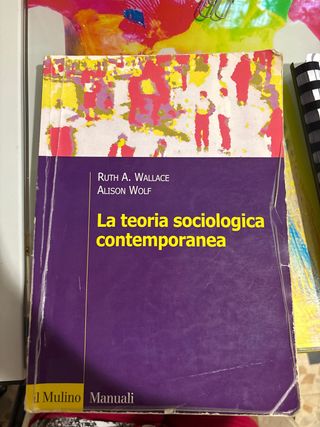 La teoria sociologica contemporanea