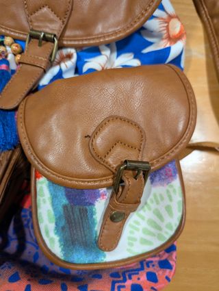 Mochila Desigual estampada