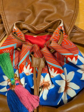 Mochila Desigual estampada