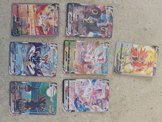 6 cartas Pokémon VMAX