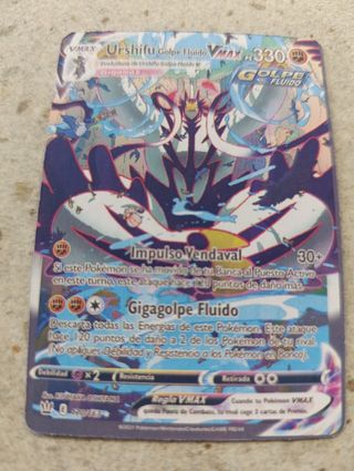 6 cartas Pokémon VMAX