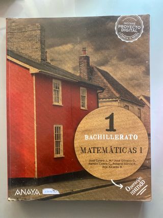 Matemáticas I.