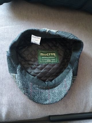 Gorra de lana Mucros - Azul y Gris