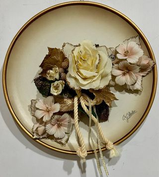 Quadro fiori Capodimonte Mollica