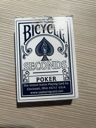 Carte Bicycle Poker Seconds