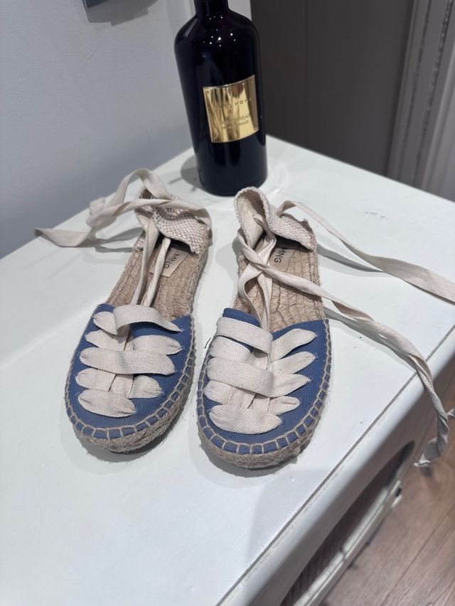 Alpargatas niña talla 32 - 2 pares